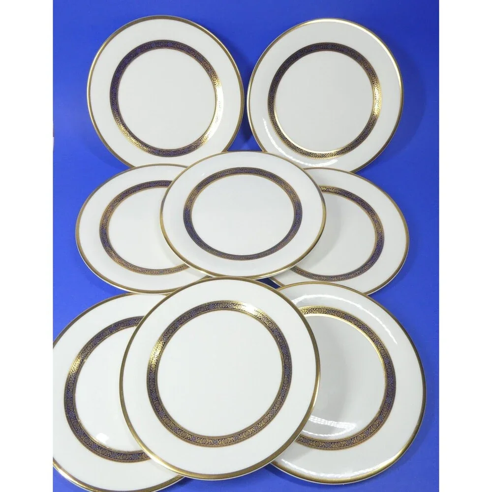 Royal Doulton Harlow - 8 Salad Luncheon Plates 8